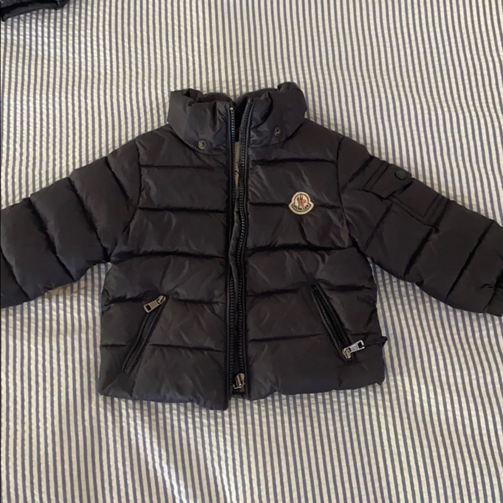 Original Baby Moncler Jacket un dark blue